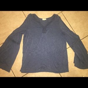 Xl belle sleeve boutique top cold shoulder